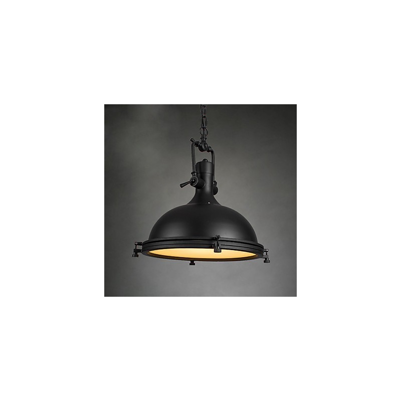 Lampada a sospensione industriale da soffitto Decora in metallo vintage, 1 luce, E26/E27
