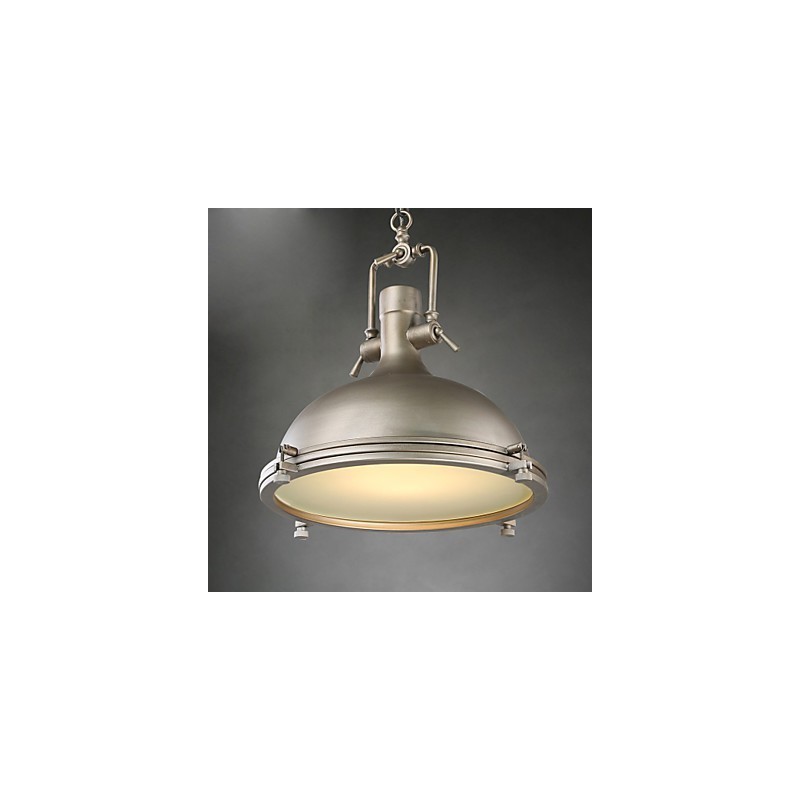 Lampada a sospensione industriale da soffitto Decora in metallo vintage, 1 luce, E26/E27