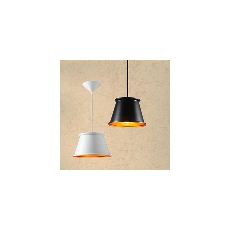Lampada a sospensione rustica classica Lodge Vintage Mini Style in metallo dipinto
