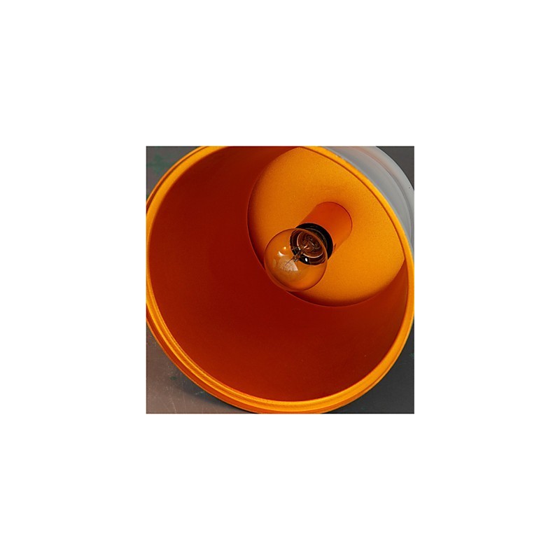 Lampada a sospensione rustica classica Lodge Vintage Mini Style in metallo dipinto