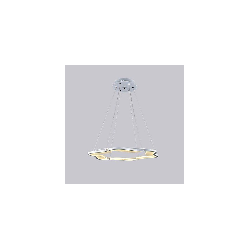 Lampada a sospensione LED moderna a 3 livelli in acrilico, 1000 mm