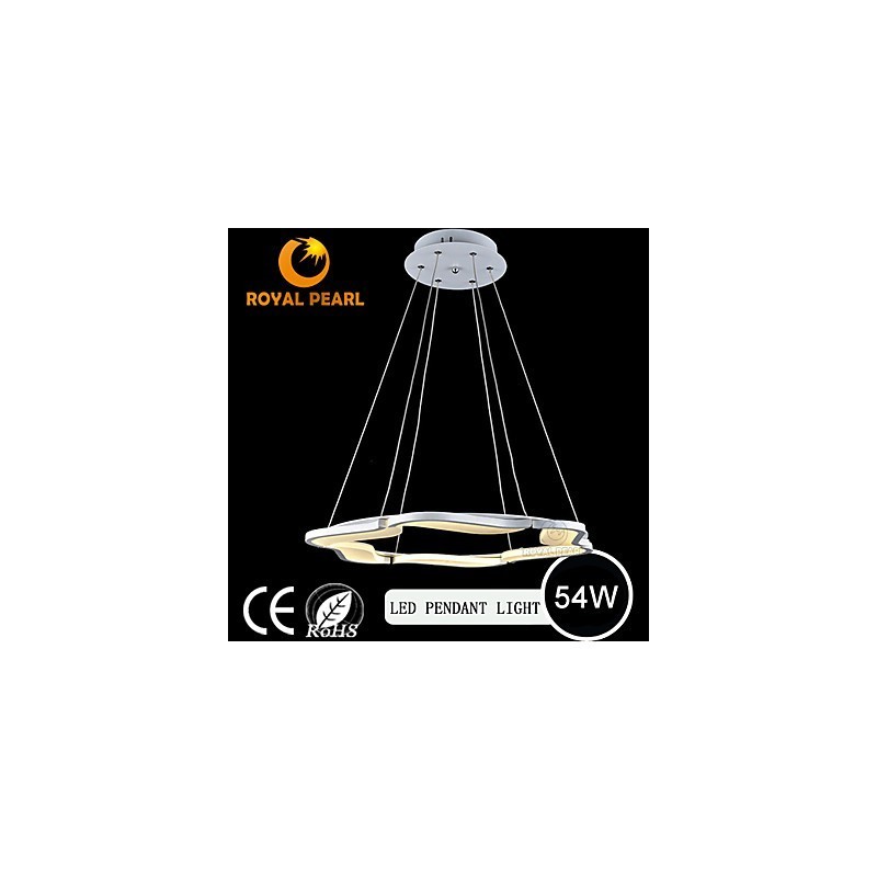 Lampada a sospensione LED moderna a 3 livelli in acrilico, 1000 mm