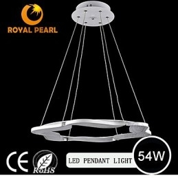 Lampada a sospensione LED moderna a 3 livelli in acrilico, 1000 mm