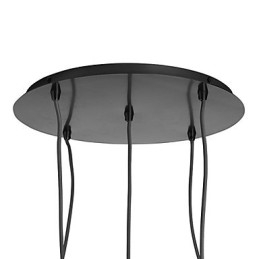 Lampada a sospensione vintage classica in vetro trasparente E26/E27, 1 lampadina