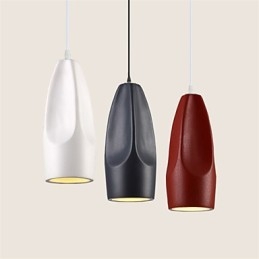 Lampada a sospensione mini in metallo dipinta retrò vintage classica