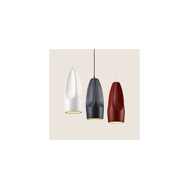 Lampada a sospensione mini in metallo dipinta retrò vintage classica