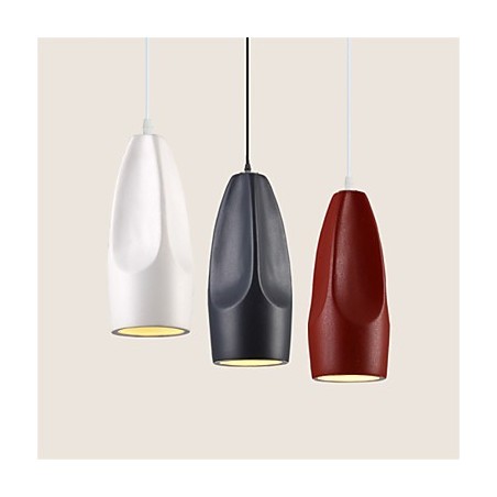 Lampada a sospensione mini in metallo dipinta retrò vintage classica