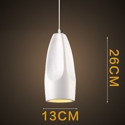 Lampada a sospensione mini in metallo dipinta retrò vintage classica