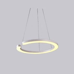 Lampada a sospensione LED moderna a 3 livelli in acrilico 120 cm