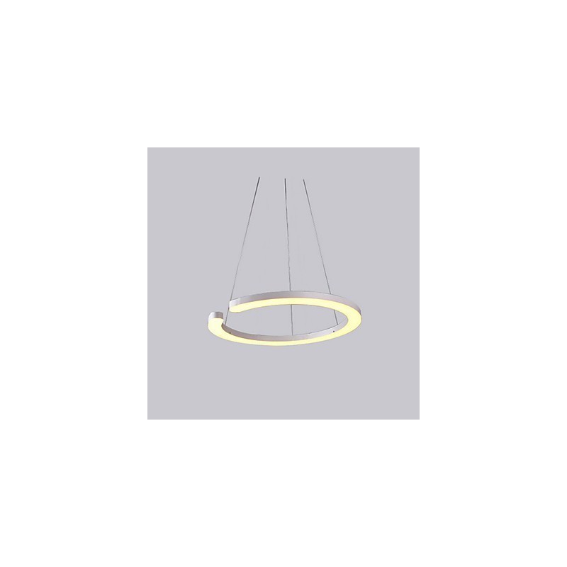 Lampada a sospensione LED moderna a 3 livelli in acrilico 120 cm