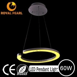 Lampada a sospensione LED moderna a 3 livelli in acrilico 120 cm