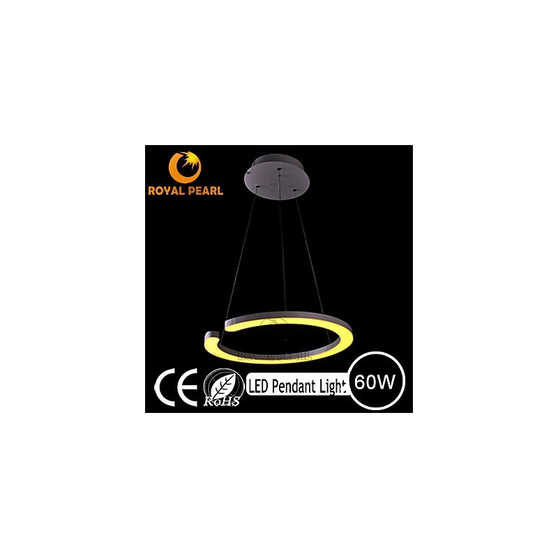 Lampada a sospensione LED moderna a 3 livelli in acrilico 120 cm