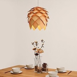 Lampada a sospensione lanterna in metallo, stile moderno e tradizionale/classico