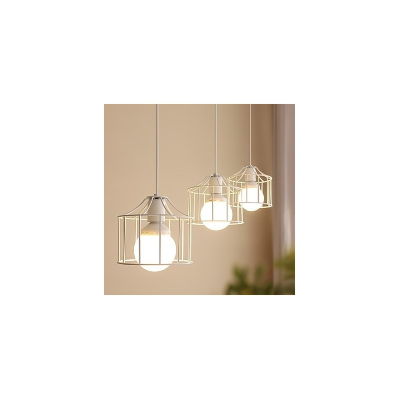 Lampada a sospensione in metallo stile country 1 luce