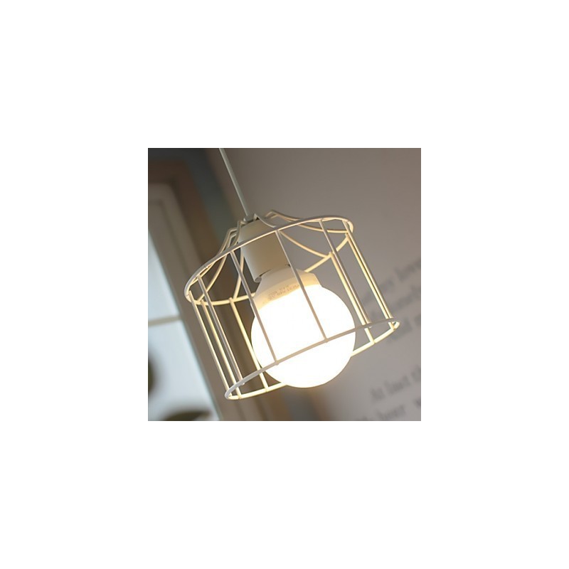 Lampada a sospensione in metallo stile country 1 luce