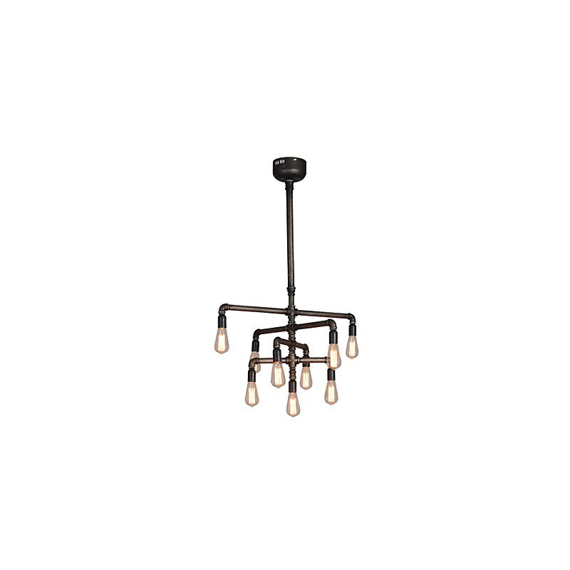 Lampadario a sospensione mini d'epoca con tubo di regolazione lungo