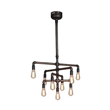 Lampadario a sospensione mini d'epoca con tubo di regolazione lungo
