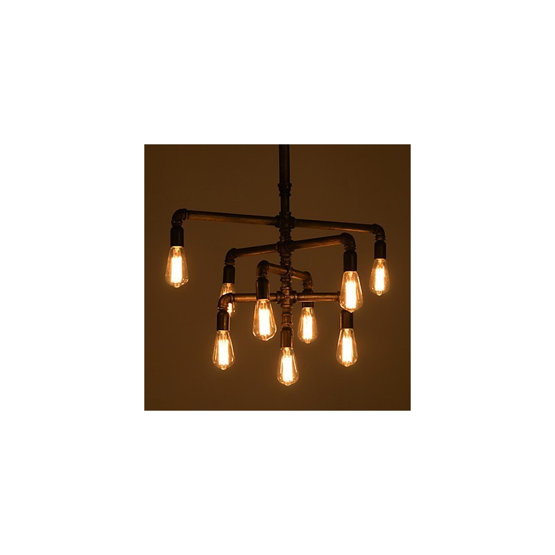 Lampadario a sospensione mini d'epoca con tubo di regolazione lungo