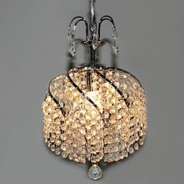 Lampada a sospensione in cristallo elegante, 1 luce
