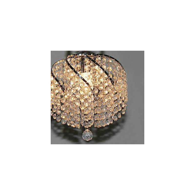 Lampada a sospensione in cristallo elegante, 1 luce