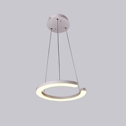 Lampada a sospensione LED moderna 3 livelli in acrilico, 3 lampadine incluse
