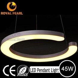Lampada a sospensione LED moderna 3 livelli in acrilico, 3 lampadine incluse