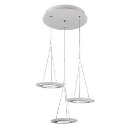Lampada a sospensione LED in acrilico moderna, 3 lampadine