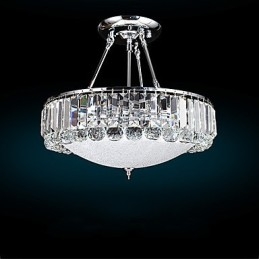 Lampada a sospensione cristallo moderna contemporanea in vetro bianco