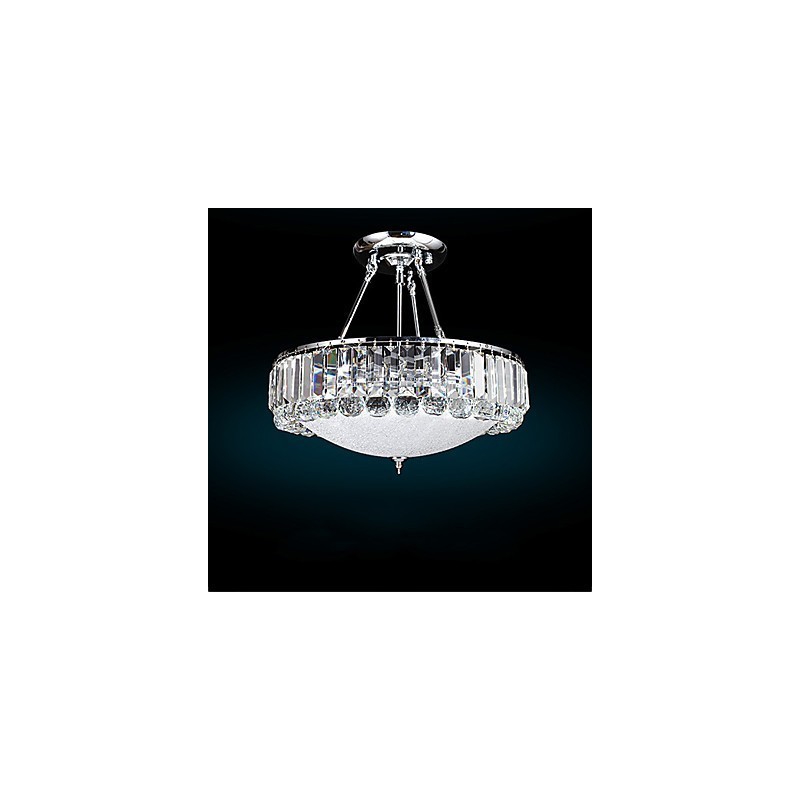 Lampada a sospensione cristallo moderna contemporanea in vetro bianco