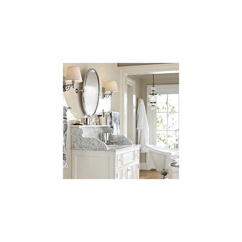 Lampada a sospensione in cristallo nero, stile classico, 1 luce, E12/E14, catena regolabile