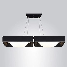 Lampada a sospensione moderna 2 luci semplice artistica