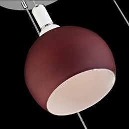 Lampada a sospensione moderna mini elettrolitica marrone in acrilico