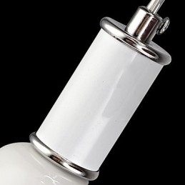 Lampada a sospensione moderna mini elettrolitica marrone in acrilico