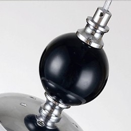 Lampadario a sospensione rotondo moderno stile calcio a 3 luci