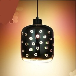 Lampada a sospensione in vetro creativa 3D