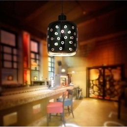 Lampada a sospensione in vetro creativa 3D