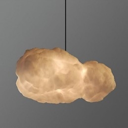 Lampada a sospensione in cotone Leisure Cloud