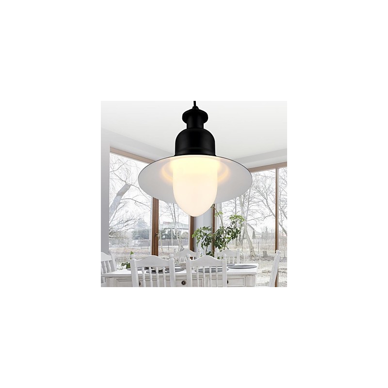 Lampadario a sospensione moderno semplice artistico 1 luce