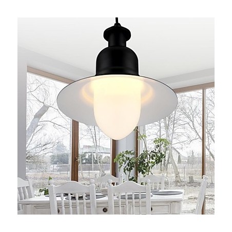 Lampadario a sospensione moderno semplice artistico 1 luce