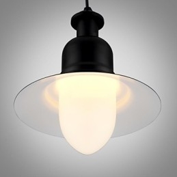 Lampadario a sospensione moderno semplice artistico 1 luce