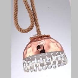 Lampadario a sospensione country americano in corda, stile creativo