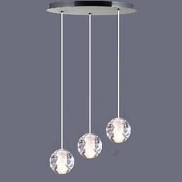 Lampadario a sospensione in cristallo Hail 3B