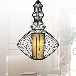 Lampada a sospensione moderna semplice artistica 1 luce