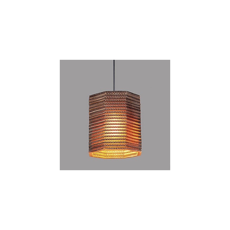 Lampada a sospensione classica in carta 1 luce E26/E27