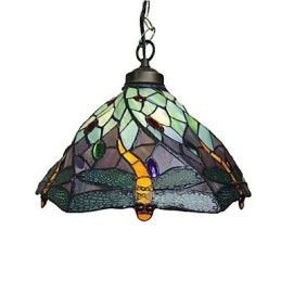 Lampada a sospensione Dragonflies con catena regolabile