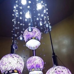 Lampada a sospensione moderna contemporanea in ceramica