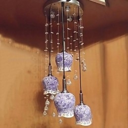 Lampada a sospensione moderna contemporanea in ceramica