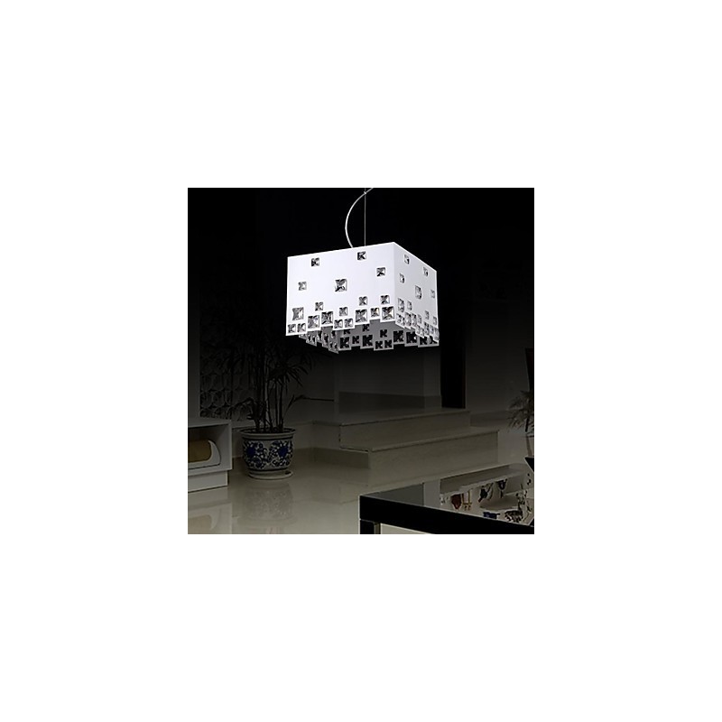 Lampada a sospensione moderna artistica 1 luce in cristallo