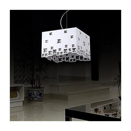 Lampada a sospensione moderna artistica 1 luce in cristallo