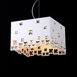Lampada a sospensione moderna artistica 1 luce in cristallo